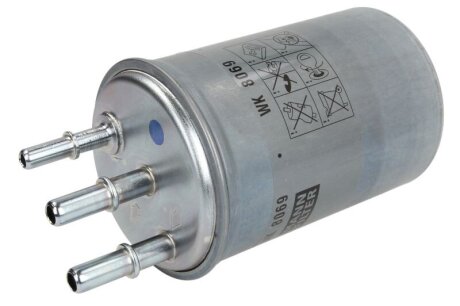 Фільтр паливний Ford Connect 1.8DI/TDCI 02-13/Mondeo 2.0-2.2 D 00-07 Kia Carnival 2.9 D 99-15 -FILTER MANN WK 8069