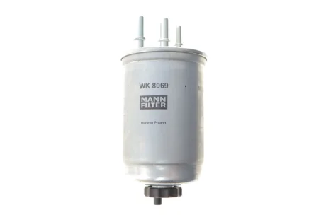 Фільтр паливний Ford Connect 1.8DI/TDCI 02-13/Mondeo 2.0-2.2 D 00-07 Kia Carnival 2.9 D 99-15 -FILTER MANN WK 8069