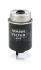 Паливний фільтр (фільтр, що вгвинчується) AG CHEM 8103, 3104, 8104 ATLAS XAS 90 BELL 310 SG, 315 SG BOBCAT 975 CARRARO 6500 CATERPILLAR 311, 311B, 311C, 311CU, 312, 312B, 312BL, 312C, 312CL MANN WK8173 (фото 1)