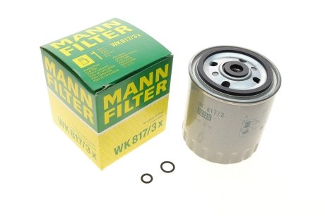 Фильтр топливный -FILTER MANN WK 817/3 X