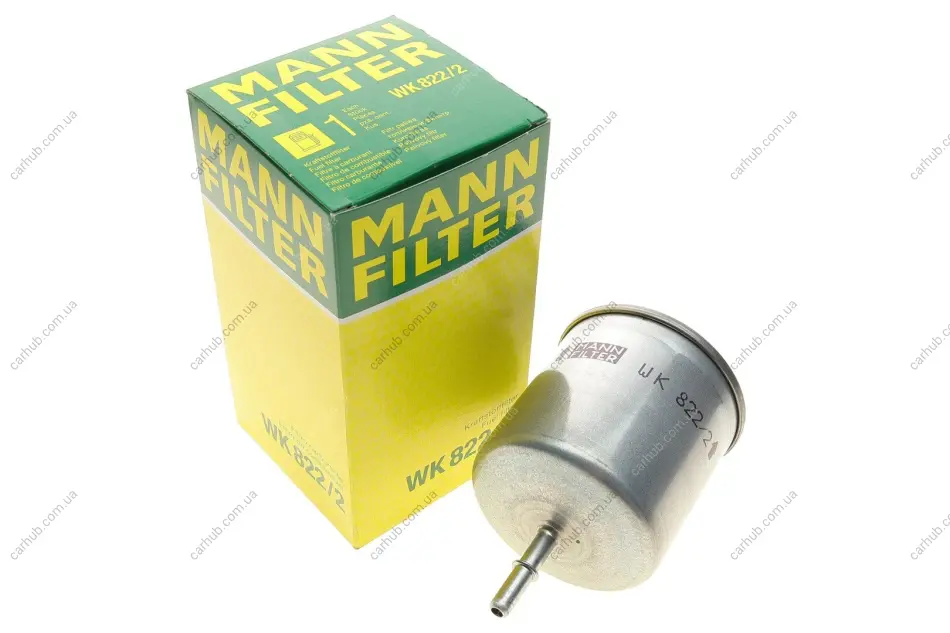 Паливний фільтр VOLVO C70 I, S40 I, S60 I, S60 II, S80 I, V40, V70 II, XC70 I, XC90 I 1.6-4.4 07.95-12.18 MANN WK 822/2 (фото 1)