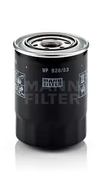 Фільтр оливний HYUNDAI GalloperII 2.5D JK01 D4BH MANN WP92883 (фото 1)