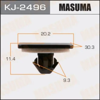 Кліпса пластикова MASUMA KJ2496