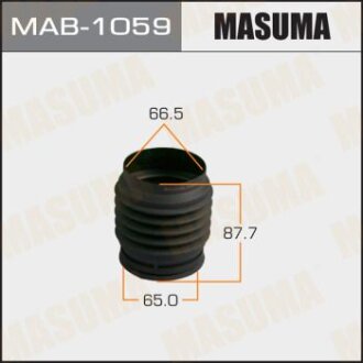 Пильовик амортизатора (пластик) MASUMA MAB1059