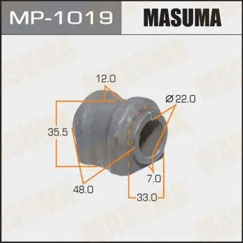 Втулка стабилизатора MASUMA MP1019 (фото 1)