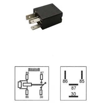 Реле (12V, 20A) MERCEDES A (W168), A (W176), B SPORTS TOURER (W245), B SPORTS TOURER (W246, W242), C (W203), C (W204), C T-MODEL (S203), CLA (C117), CLA SHOOTING BRAKE (X117), CLC (CL203) 09.91- MEAT&DORIA 73232001