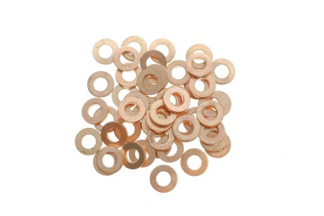 Шайба під форсунку (к-кт 50шт) Citroen Jumper/Fiat Ducato/Ford Transit 2.2-2.4 HDI 06- (7x14x2) MEAT&DORIA 9162