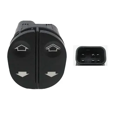 Кнопка піднімання вікна передн лів FORD FIESTA V, FUSION, TRANSIT CONNECT 1.25-2.0 11.01-12.13 MEAT&DORIA MD26044 (фото 1)