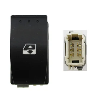Кнопка піднімання вікна задн прав RENAULT ESPACE IV, LAGUNA II, MEGANE II 1.4-3.5 03.01-12.15 MEAT&DORIA MD26105