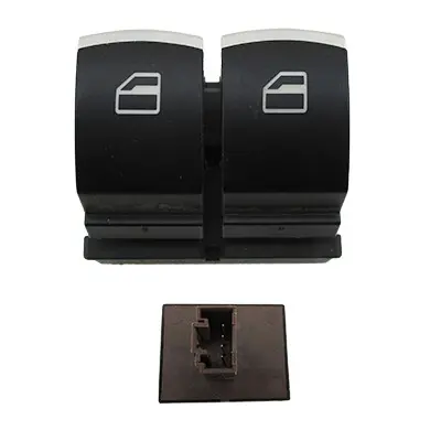 Кнопка піднімання вікна передн лів VW CADDY ALLTRACK IV, CADDY IV, TRANSPORTER T6, TRANSPORTER T6 / CARAVELLE T6 1.0-2.0D 04.15-08.24 MEAT&DORIA MD26164 (фото 1)