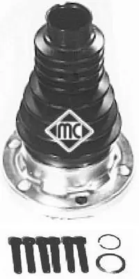 Пильовик ШРКШ внутр. Caddy III 2.0SDI/1.4i/1.6i 04- (100x110x26mm) Metalcaucho 01192 (фото 1)