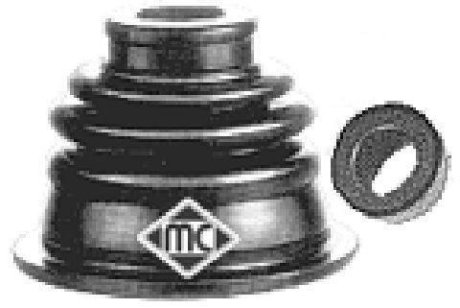 Пильник шруса внутрішнього (з підшипником) Master/Trafic 01- Л. (92x74/40) Metalcaucho 02304 (фото 1)