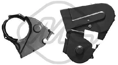 Кожух ременя ГРМ Ducato/Jumper/Boxer 1.9D/TD 94-02/Partner/Berlingo 1.9D (XUD9)(к-кт 3шт) Metalcaucho 03698 (фото 1)