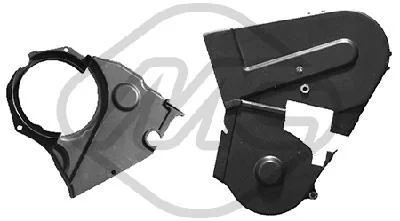 Кожух ременя ГРМ Ducato/Jumper/Boxer 1.9D/TD 94-02/Partner/Berlingo 1.9D (XUD9)(к-кт 3шт) Metalcaucho 03698