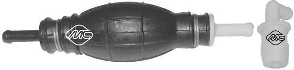Насос підкачки палива (груша) (угл/прям) 8mm (пластик) Metalcaucho 04036 (фото 1)
