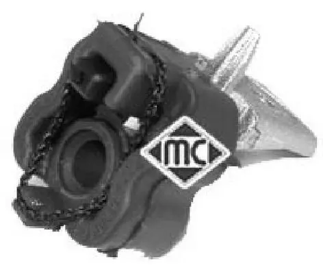 Резинка глушника Clio II 98- Metalcaucho 04114 (фото 1)