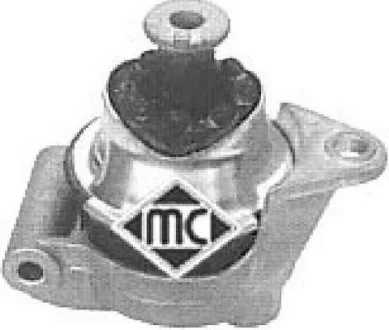 Подушка двигуна задня Astra G/H/Zafira A 1.2-2.2 98-10 Metalcaucho 04383