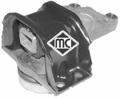 Подушка двигуна з кронштейном перед.Citroen C4/Peugeot 307/308 2.0HDI 08- Пр. Metalcaucho 04763