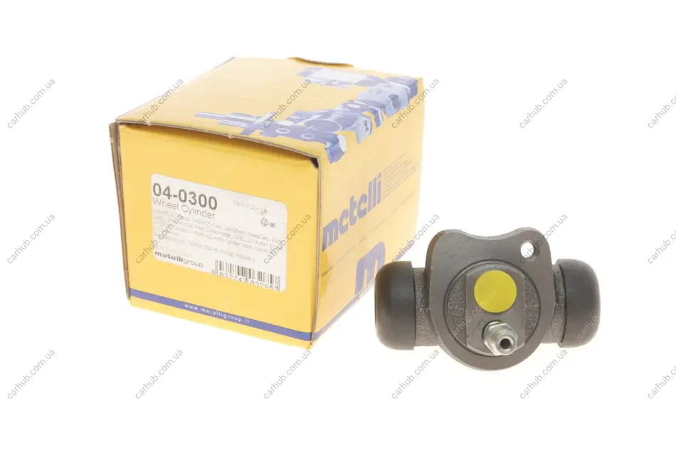 Циліндр гальмівний (задній) Daewoo Lanos/Nexia 95-/Opel Ascona C/Corsa A/Kadett 81-93/Astra F 98-05 METELLI Metelli 04-0300 (фото 1)