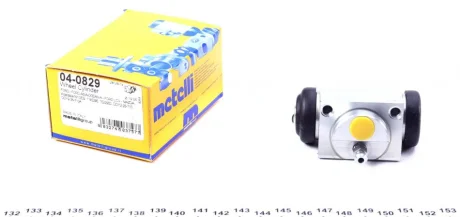 Циліндр гальмівний (задній) Ford Fiesta V 01-10/Fusion 02-12/Ka 01-08/Mazda 2 03-07 METELLI Metelli 04-0829