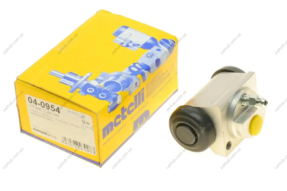 Циліндр гальмівний (задній) Citroen C-elysee/C3/DS3 09-/Peugeot 207/208 06- (d=20.64mm) Metelli 04-0954 (фото 1)