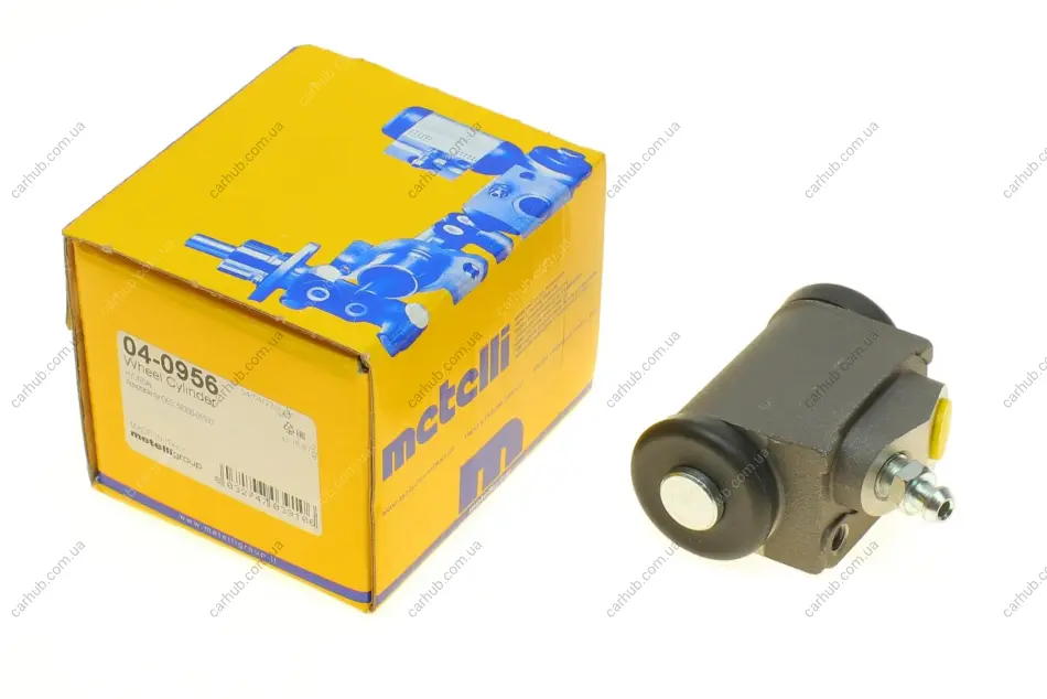 Циліндр гальмівний (задній) Hyundai Atos 03-08/i10 08- (d=15.87mm) Metelli 04-0956 (фото 1)