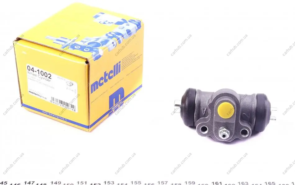 Циліндр гальмівний (задній) Hyundai Accent III 05-10/Kia Rio 05- METELLI Metelli 04-1002 (фото 1)