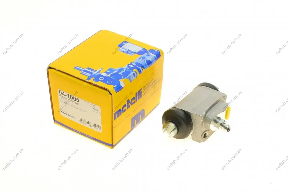 Циліндр гальмівний (задній) Hyundai Accent 10-/i20 08-/Kia Rio 11- (d=17.78mm) METELLI Metelli 04-1006 (фото 1)