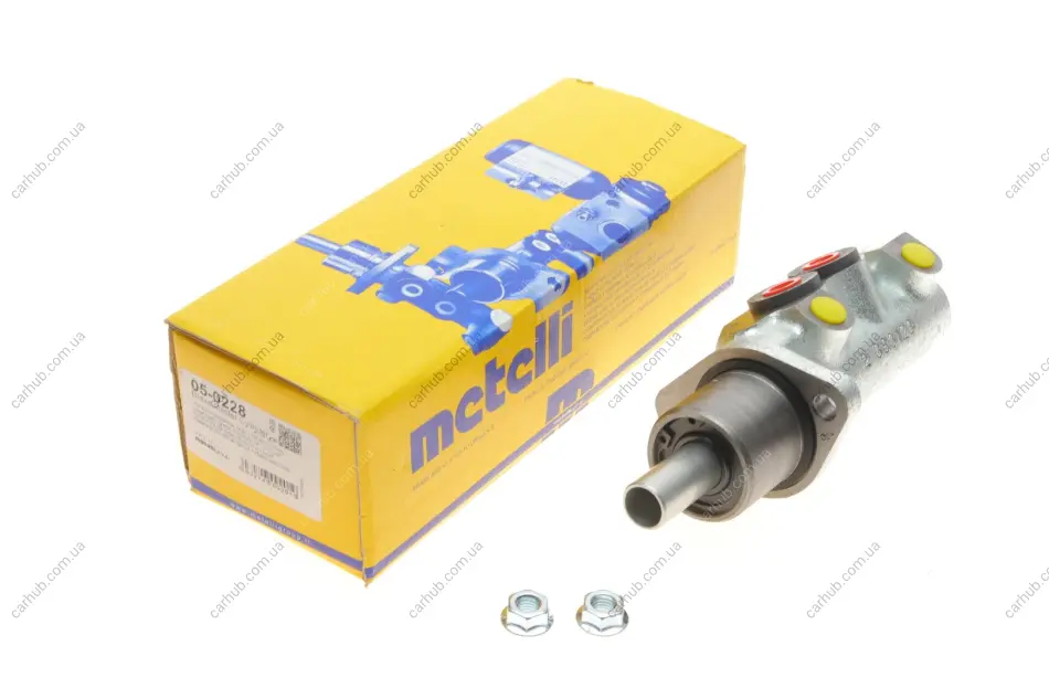 Циліндр гальмівний (головний) Citroen Jumpy/Fiat Scudo/Peugeot 806/Expert 95-06/605 89-99 METELLI Metelli 05-0228 (фото 1)