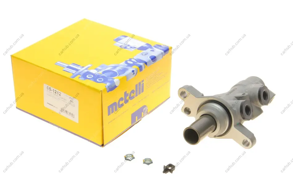 Циліндр гальмівний (головний) Audi A3/Seat Leon/Skoda Octavia/VW Golf 12- (d=23.81mm) METELLI Metelli 05-1212 (фото 1)