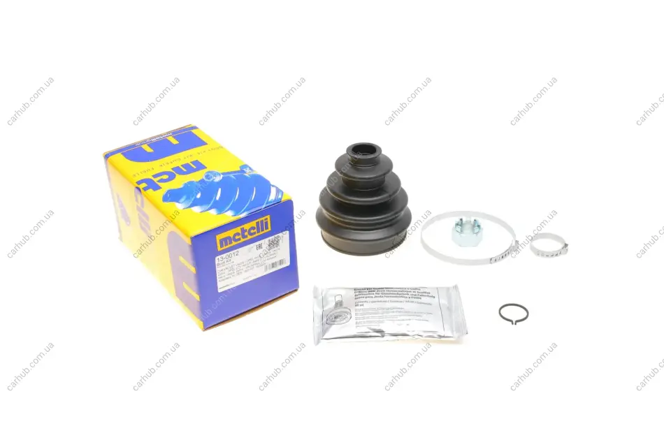 Пильник ШРКШ (зовнішній) Opel Astra F/G 93-05/Vectra B 95-03/Zafira A 99-05 (25x90x107) (к-кт) METELLI Metelli 13-0012 (фото 1)