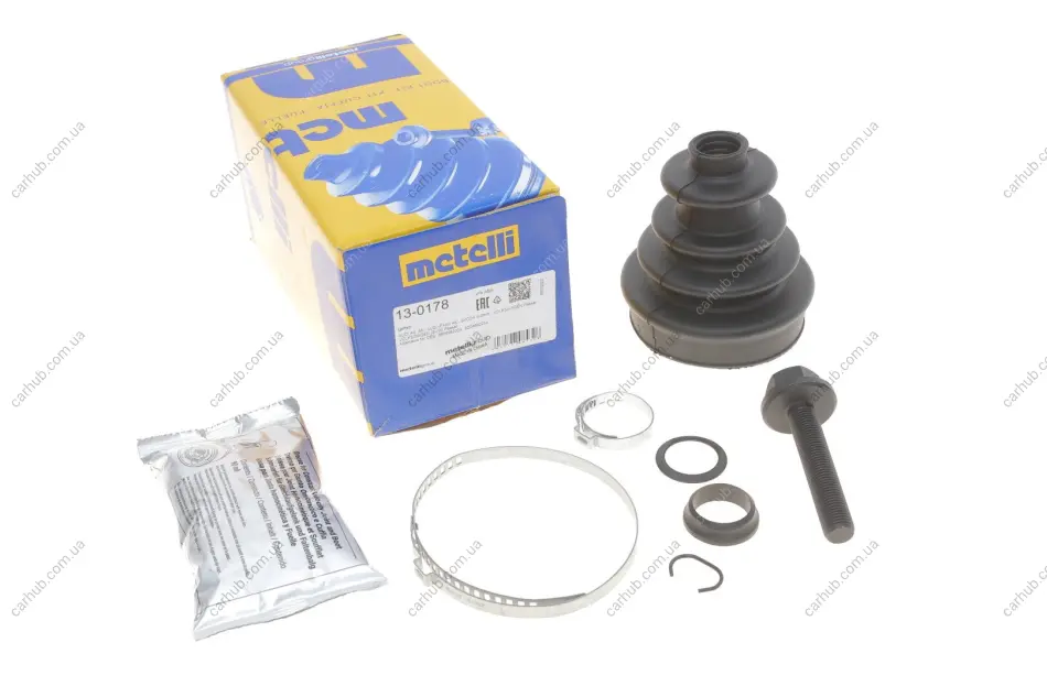 Пильник ШРКШ (зовнішній) Audi A4/A6 94-05/Skoda SuperB 01-08/VW Passat B5 96-05 (21x85x103) (к-кт) METELLI Metelli 13-0178 (фото 1)