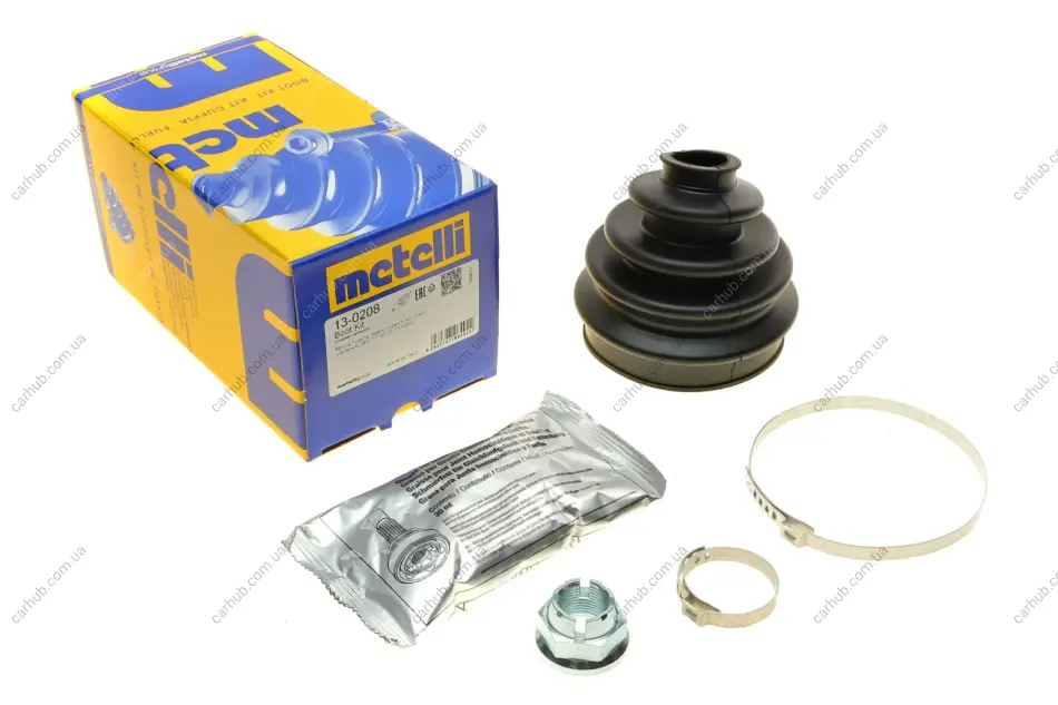 Пильник ШРКШ (зовнішній) Renault Laguna 95-01/Megane 96-03 (25x90x107) (к-кт) Metelli 13-0208 (фото 1)