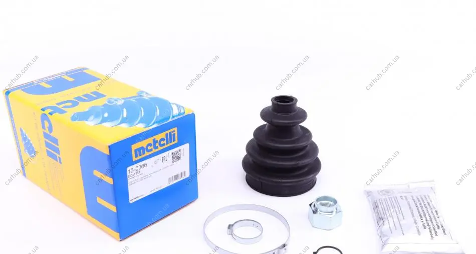 Пильник ШРКШ (зовнішній) Chevrolet Aveo/Kalos 03-/Daewoo Lanos/Sens 97- (22x72x97) (к-кт) METELLI Metelli 13-0366 (фото 1)