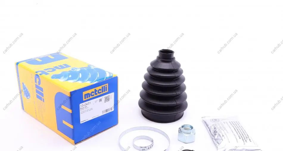 Пильник ШРКШ (зовнішній) Chevrolet Lacetti 07-/Nubira 05-11 (26x86x138) (к-кт) METELLI Metelli 13-0431 (фото 1)