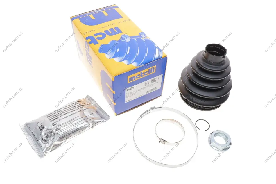 Пильник ШРКШ (зовнішній) Citroen Berlingo/C3 08-/C4 04-/Peugeot 206/207/208 99- (34.9x84x119) (к-кт) METELLI Metelli 13-0511 (фото 1)