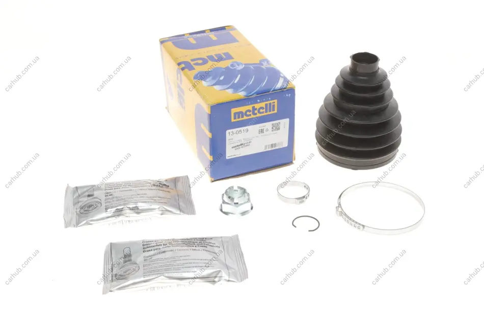 Пильник ШРКШ (зовнішній) Renault Trafic II/Opel Vivaro A 06- (29.5x100.6x130) (к-кт) METELLI Metelli 13-0519 (фото 1)