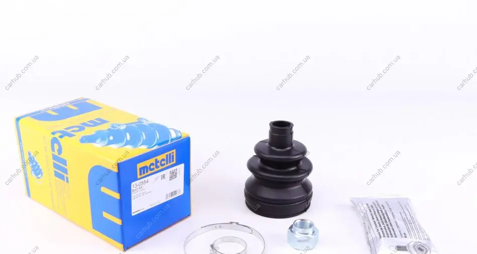 Пильник ШРКШ (зовнішній) Chevrolet Lacetti 05-/Nubira 05-11/Daewoo Nubira 03- (23x78x110) (к-кт) METELLI Metelli 13-0554 (фото 1)