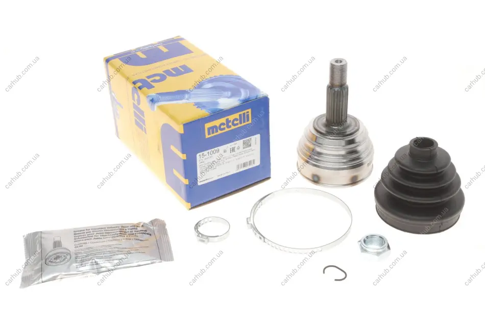 ШРКШ (зовнішній) Seat Ibiza/Toledo 93-02/VW Caddy 96-04/Golf/Passat 83-02 (22z/30z/53mm/90mm/49mm) METELLI Metelli 15-1009 (фото 1)