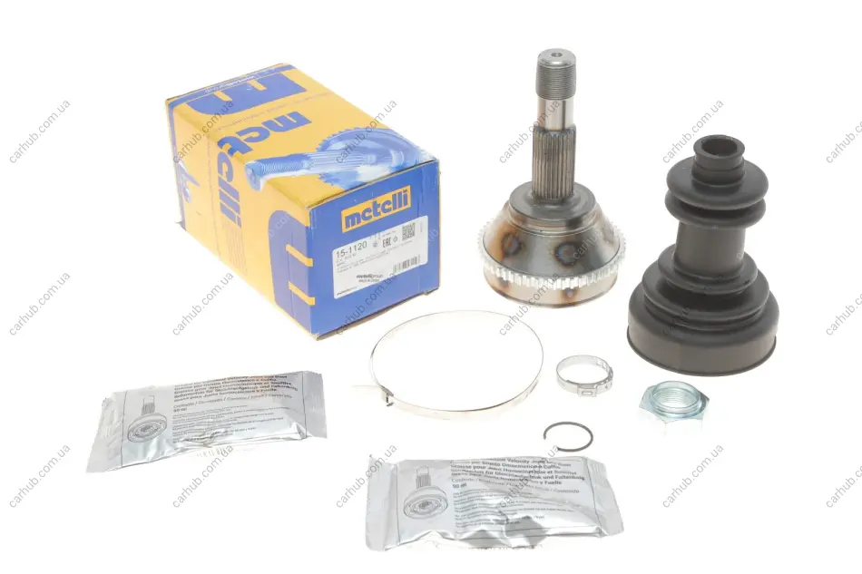 ШРКШ (зовнішній) Citroen Jumper/Fiat Ducato/Peugeot Boxer 94- (28z/39z/62.9mm/100.4mm/60mm) (+ABS54z) METELLI Metelli 15-1120 (фото 1)