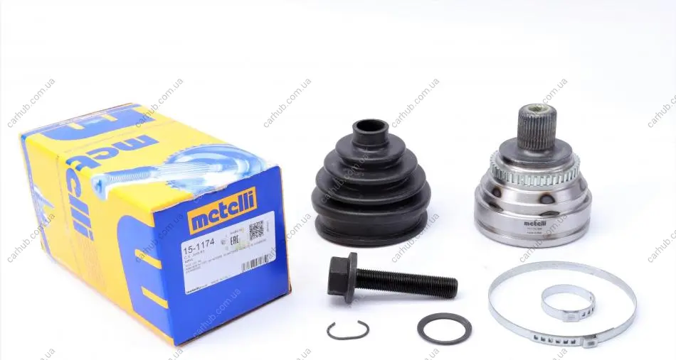 ШРКШ (зовнішній) Audi 100 90-94/A6 94-97 (38z/27z/59.6mm/98mm/34mm) (+ABS45z) METELLI Metelli 15-1174 (фото 1)