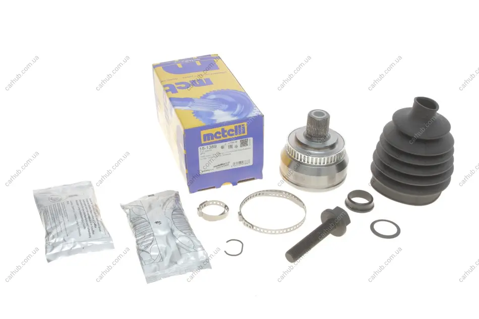 ШРКШ (зовнішній) Ford Galaxy 95-06/Seat Alhambra/VW Sharan 95-10 (38z/27z/60mm/93.3mm/34mm) (+ABS48z) Metelli 15-1389 (фото 1)