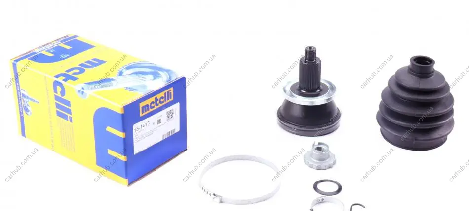 ШРКШ (зовнішній) Skoda Fabia 99-/Rapid 12-15/Roomster/Seat 02-15/VW Polo 01- (36z/30z/52mm/85mm/43mm) METELLI Metelli 15-1413 (фото 1)