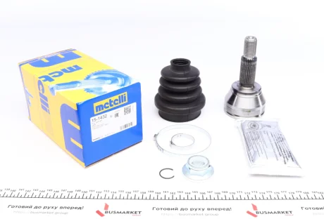 ШРКШ (зовнішній) Ford Fiesta V 01-08/Fusion 02-12 (25z/22z/53.3mm/73.3mm/55.5mm) Metelli 15-1432