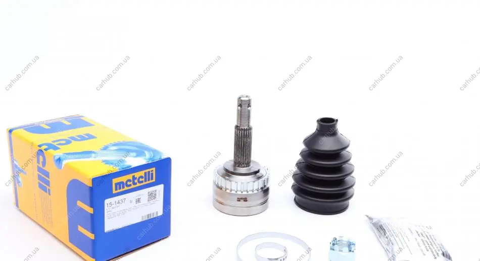 ШРКШ (зовнішній) Opel Combo 01-/Corsa C 00-09/Meriva A 03-10/Tigra (22z/28z/52mm/81mm/58mm) (+ABS29z) METELLI Metelli 15-1437 (фото 1)