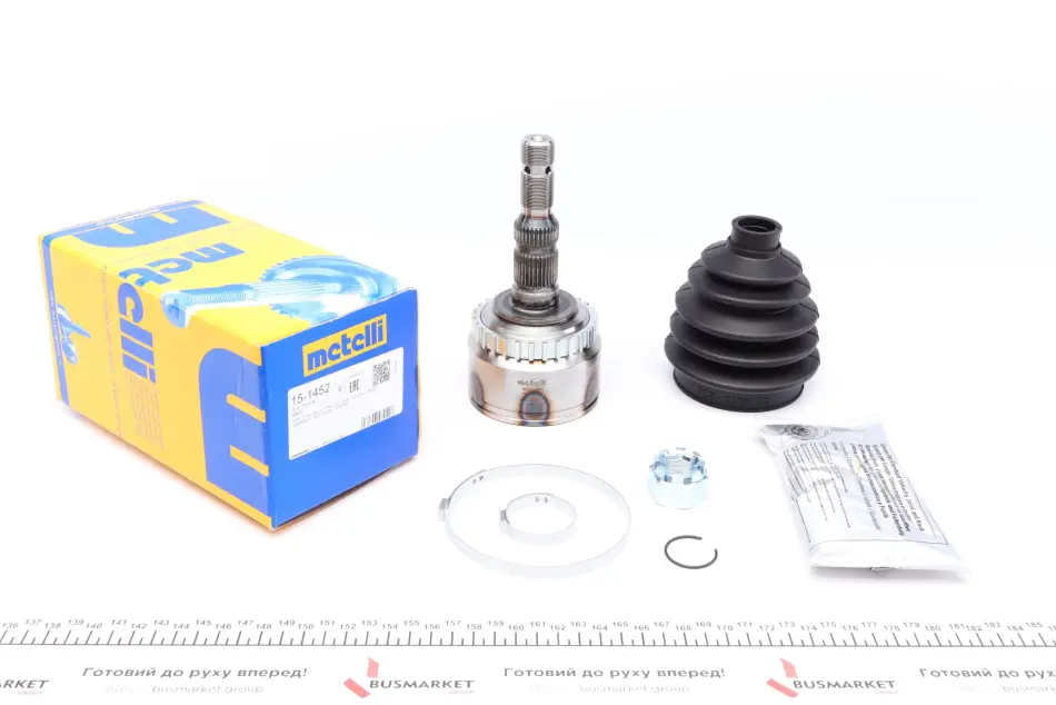 ШРКШ (зовнішній) Opel Combo 04-/Corsa C/Meriva A 03-10 (33z/24z/52mm/84.5mm/58.8mm) (+ABS29z) Metelli 15-1452 (фото 1)