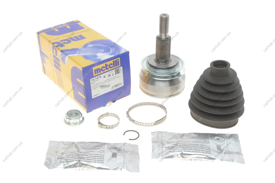 ШРКШ (зовнішній) VW Crafter 06-11/T5/Multivan 03-15 (38z/27z/63mm/100mm/53.5mm) METELLI Metelli 15-1478 (фото 1)