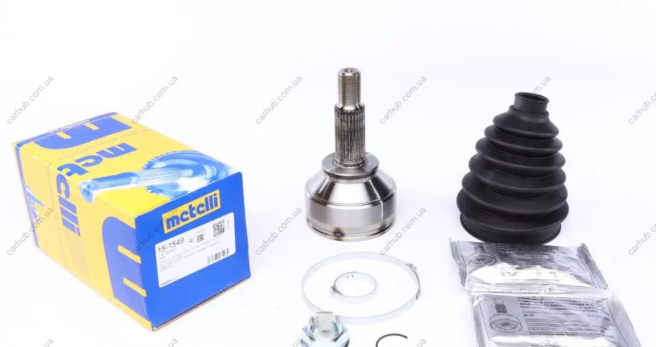ШРКШ (зовнішній) Renault Trafic II/Opel Vivaro/Nissan Primastar 01- (27z/26z/56.5mm/91.6mm/59.6mm) METELLI Metelli 15-1549 (фото 1)