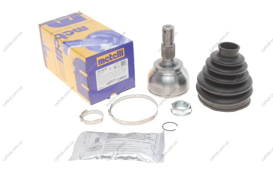 ШРКШ (зовнішній) Citroen Berlingo/C3/C4/Peugeot 207/208/308/3008/5008 08- (25z/34z/58.5mm/86mm/46.5) METELLI Metelli 15-1675 (фото 1)