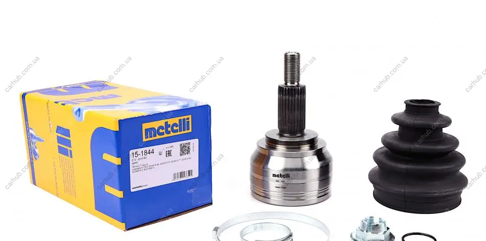 ШРКШ (зовнішній) Renault Laguna III 07-15 (27z/36z/56.6mm/90.7mm/53.8mm) METELLI Metelli 15-1844 (фото 1)
